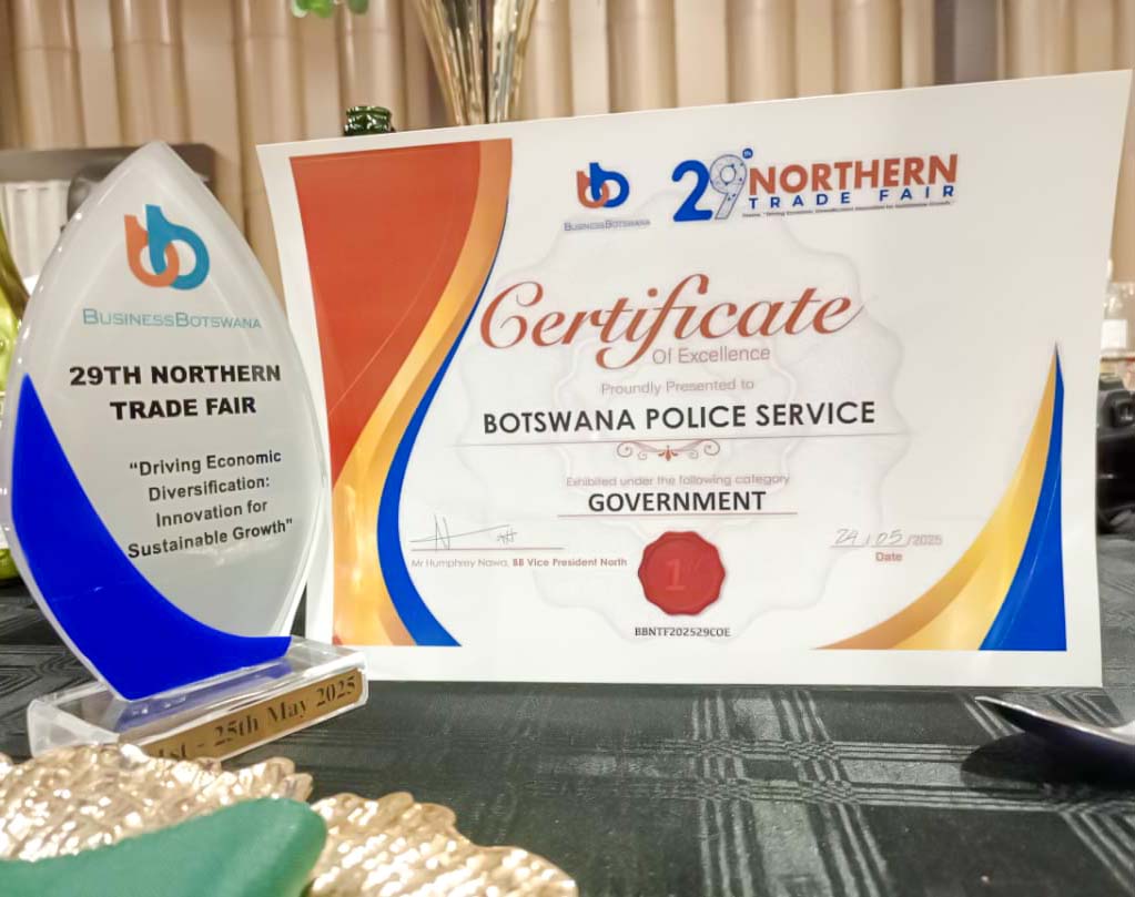 BPS SHINES AT THE BUSINESS BOTSWANA NORTHERN TRADE FAIR AWARS